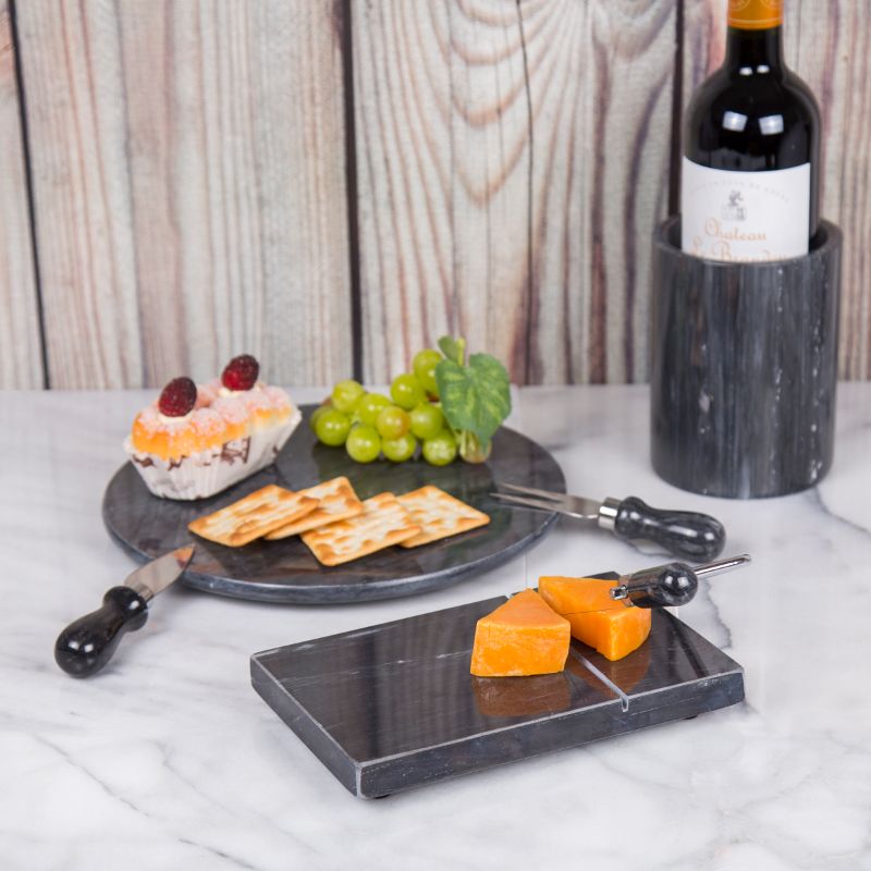 Black Marble 5" x 8" Cheese Slicer