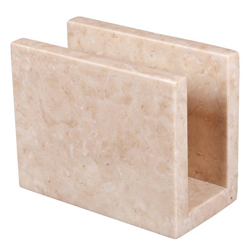 Champagne Marble Napkin Holder