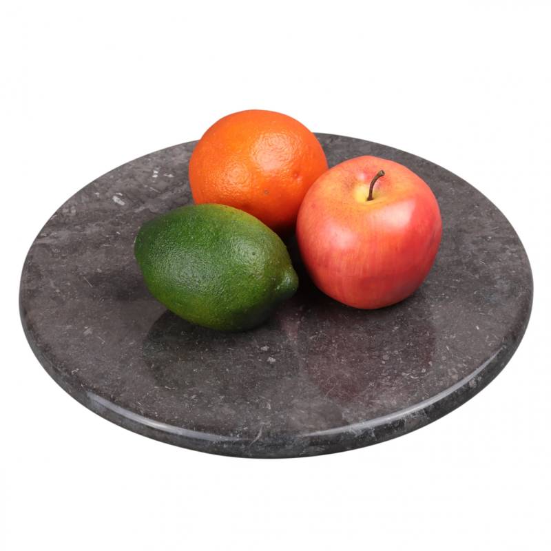 Charcoal Marble 12" Lazy Susan