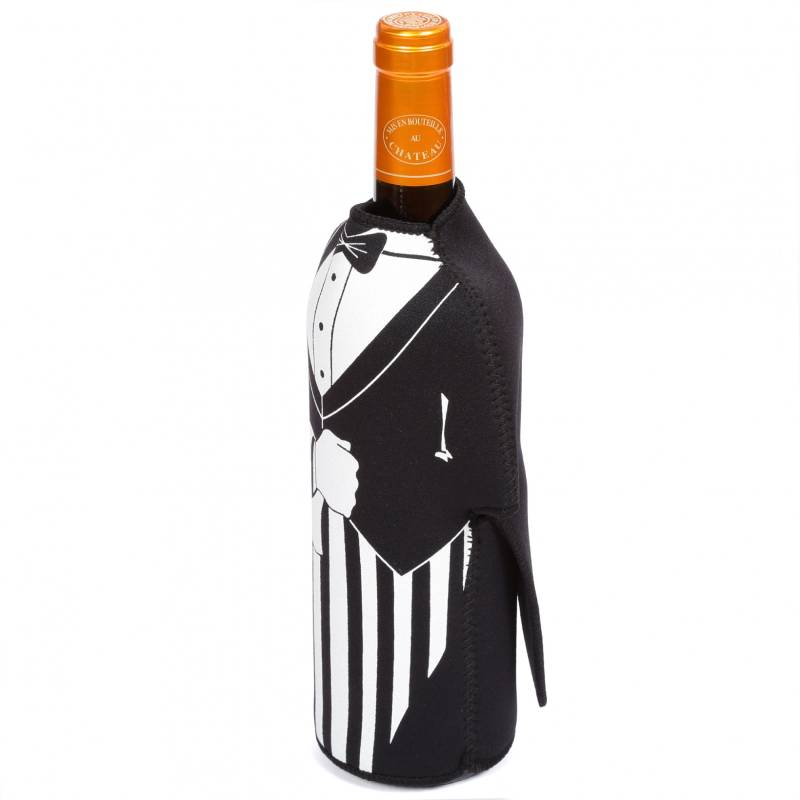 Neoprene Butler Shape Wine Bottle Cover