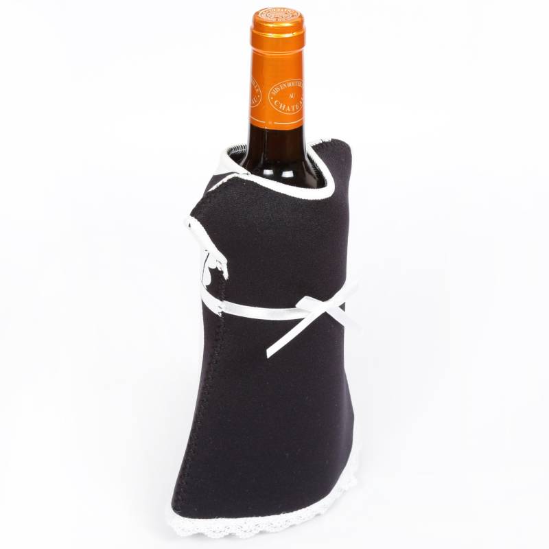 Neoprene Maid Shape Wine Bottle Cover