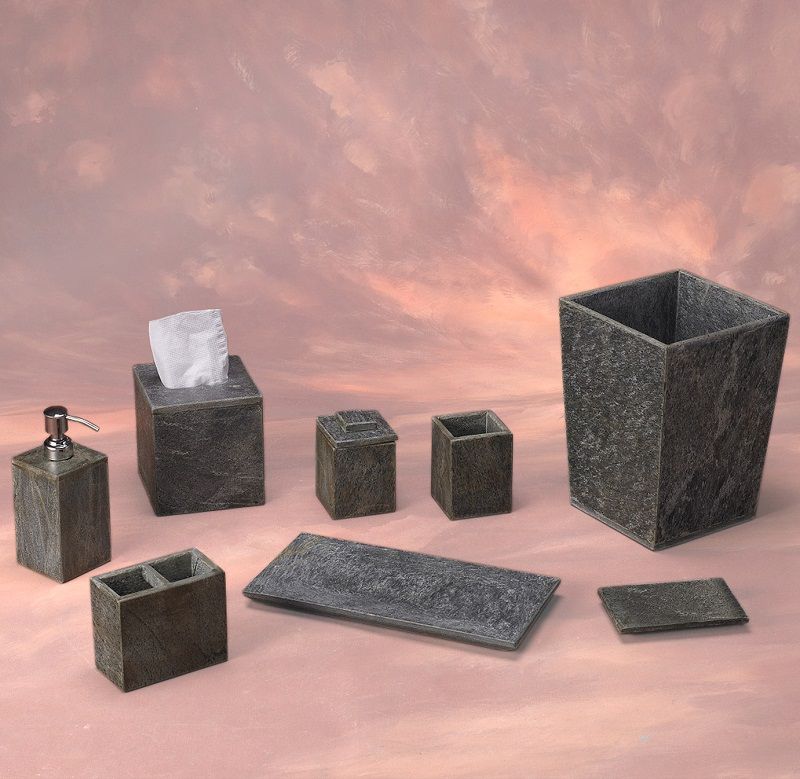 Genuine Soapstone Bath Accessories